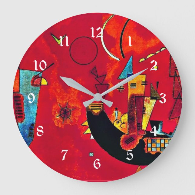 Grande Horloge Ronde Kandinsky - Mit und Gegen (avec et contre) (Recto)
