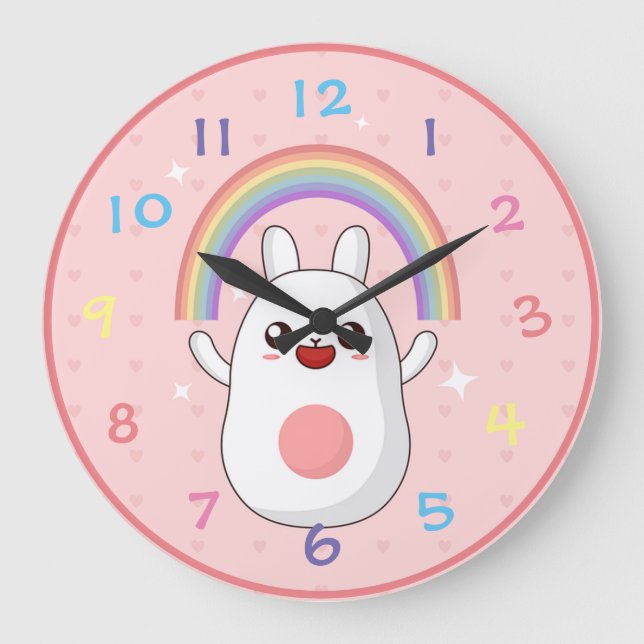 Grande Horloge Ronde Kawaii (Recto)