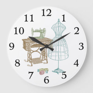 Grande Horloge Ronde Kit de forme pour broyeur d'antiquités Bureau de c