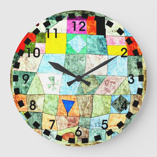 Grande Horloge Ronde Klee - Freundliches Spiel Anagoria (Recto)