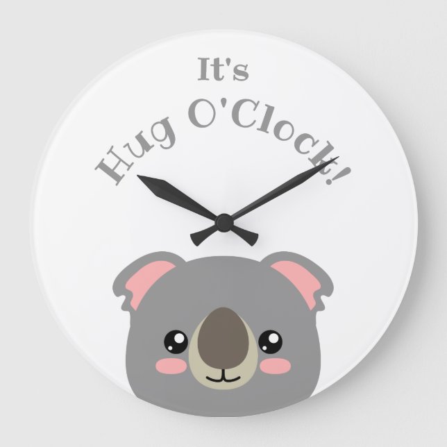 Grande Horloge Ronde Koala (Recto)