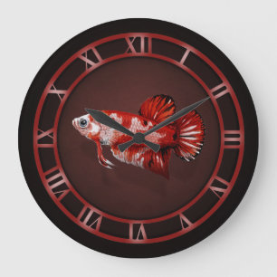 Grande Horloge Ronde koi plakat betta fish