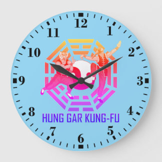 Grande Horloge Ronde Kung-Fu Hung Gar