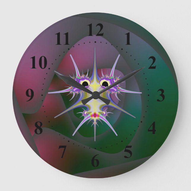Grande Horloge Ronde Kyzylagach Bug (Recto)