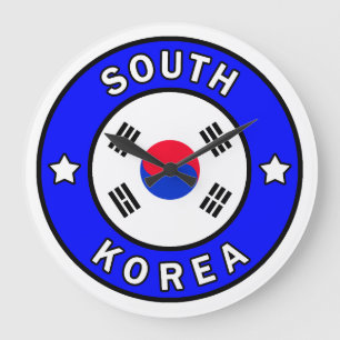 Grande Horloge Ronde La Corée du Sud