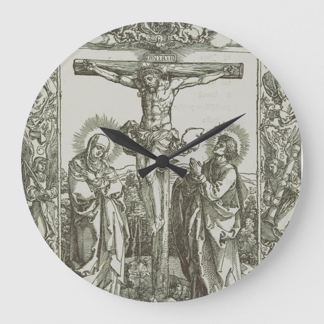 Grande Horloge Ronde La crucifixion de Jésus-Christ (Recto)