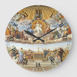 Grande Horloge Ronde La Dispute du Saint Sacrement, Raphaël Sanzio