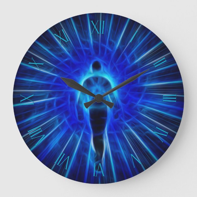 Grande Horloge Ronde La figure émerge de la lumière (Recto)