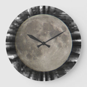 Grande Horloge Ronde La lune, la lune, la luna, the moon