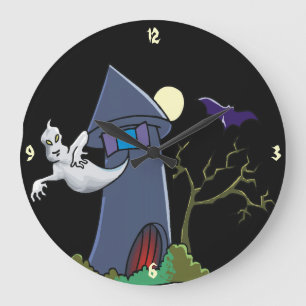 Grande Horloge Ronde La Maison de l'Arbre -