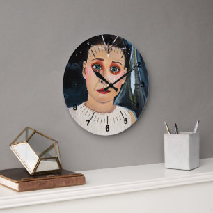 Grande Horloge Ronde La peinture de l'Impératrice par Alfred Fox