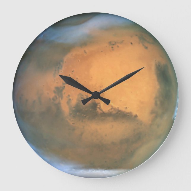 Grande Horloge Ronde La planète Mars (Recto)