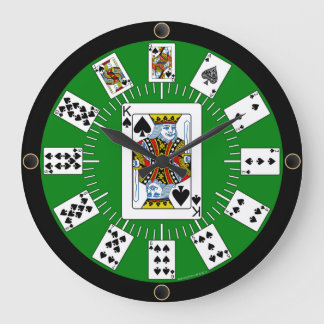 Grande Horloge Ronde La Promenade de Wall Poker