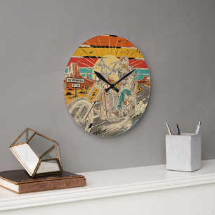 Grande Horloge Ronde La route mère