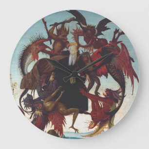 Grande Horloge Ronde La Tentation de saint Antoine par Michelangelo