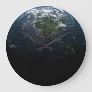 Grande Horloge Ronde La terre