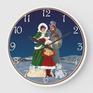Grande Horloge Ronde la veille de Noël