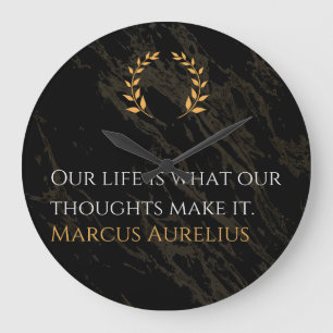 Grande Horloge Ronde La vérité de Marcus Aurelius : façonner la vie