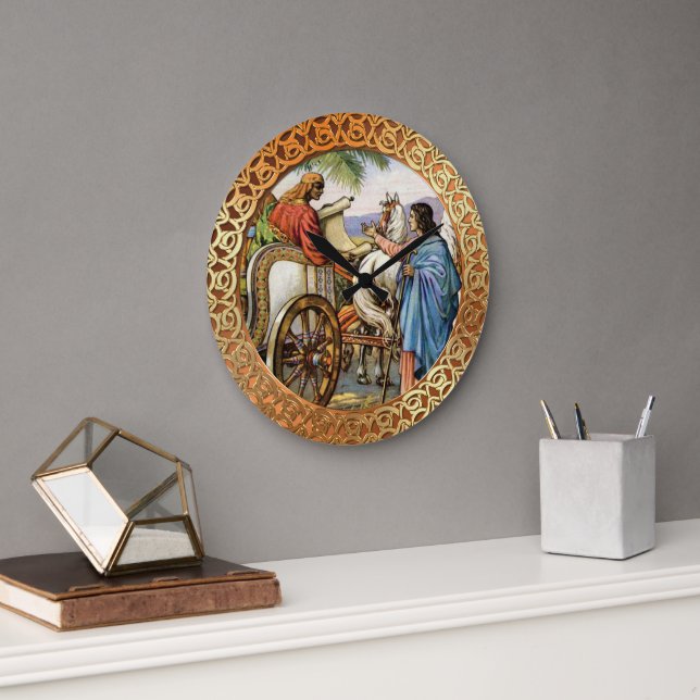 Grande Horloge Ronde La Vie de la femme (Bureau)
