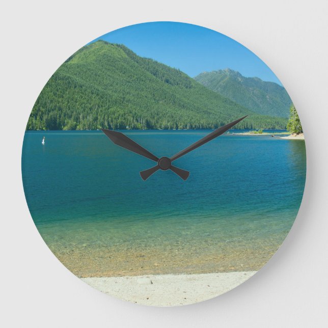 Grande Horloge Ronde Lac Cushman à Summer Clock (Recto)