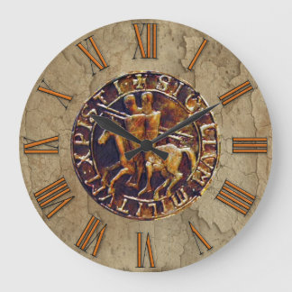 Grande Horloge Ronde Lac Medieval des Knights