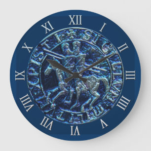 Grande Horloge Ronde Lac Medieval des Knights