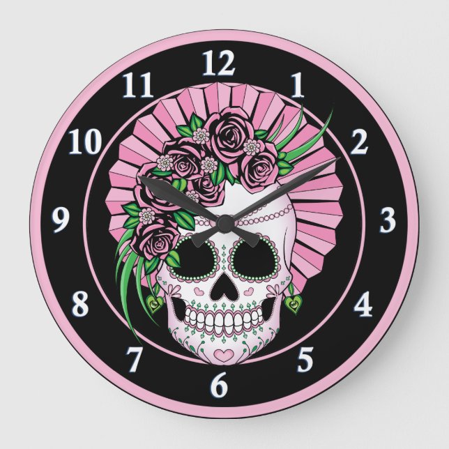 Grande Horloge Ronde Lady Sugar Skull (Recto)