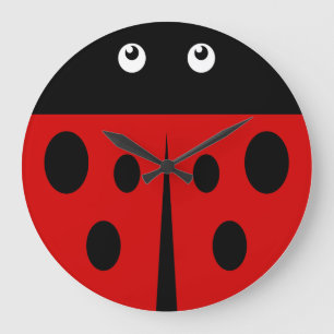 Grande Horloge Ronde Ladybird