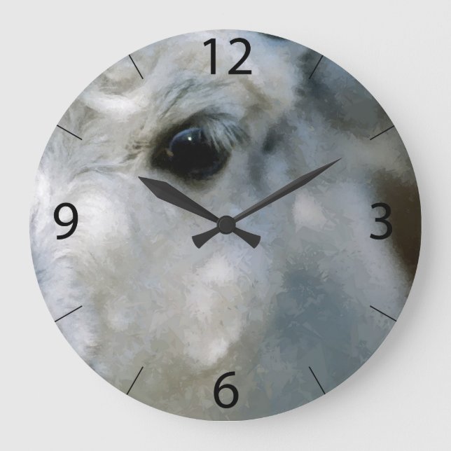 Grande Horloge Ronde Lama (Recto)