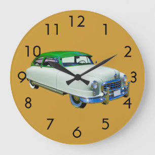 Grande Horloge Ronde L'Ambassadeur 1950 de Nash voiture ancienne