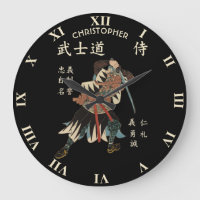 Langue japonaise de vertus samouraïs de Bushido