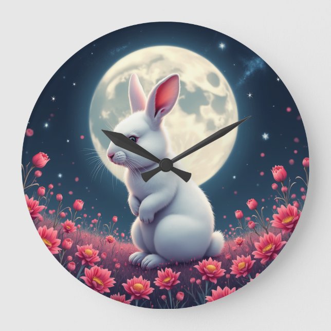 Grande Horloge Ronde lapin (Recto)
