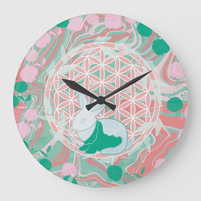 Grande Horloge Ronde Lapin (Recto)