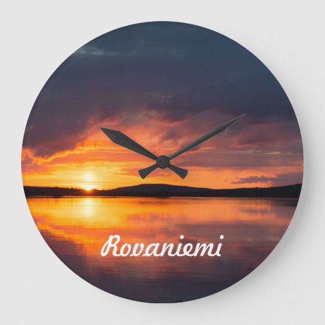Grande Horloge Ronde Lapland sunset (Recto)