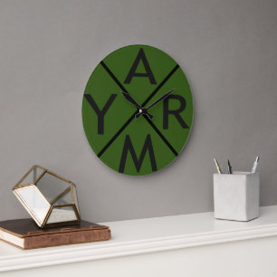Grande Horloge Ronde L'Armée Est La Parole,