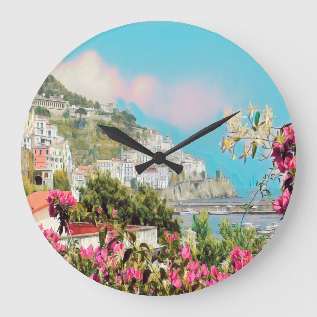 Grande Horloge Ronde ldp AMALFI - panorama - Côte d'Amalfi (Recto)
