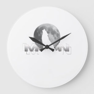 Grande Horloge Ronde le cri du loup sous la pleine lune