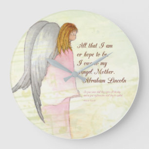 Grande Horloge Ronde Le Jour de la Fête des Anges