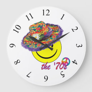 Grande Horloge Ronde Le les années 70