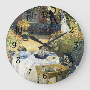 Grande Horloge Ronde Le Luncheon Claude Monet