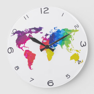 Grande Horloge Ronde Le monde