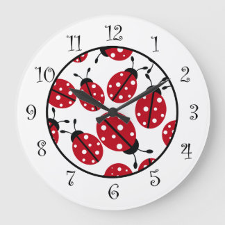 Grande Horloge Ronde Le Mur des enfants de Cute