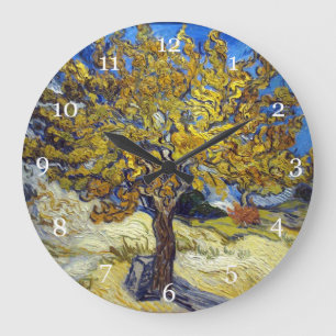 Grande Horloge Ronde Le mûrier, Vincent van Gogh. Vintage