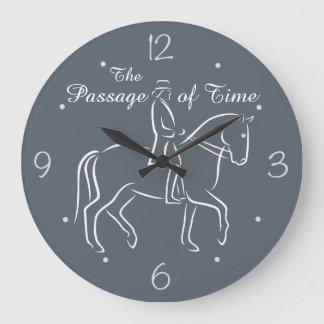 Grande Horloge Ronde Le passage du temps dressage