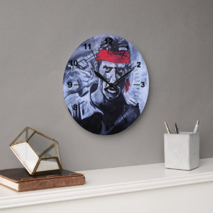 Grande Horloge Ronde Le Prisonnier Peinture par Alfred Fox