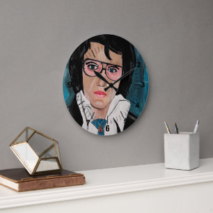 Grande Horloge Ronde Le roi peinture par Alfred Fox