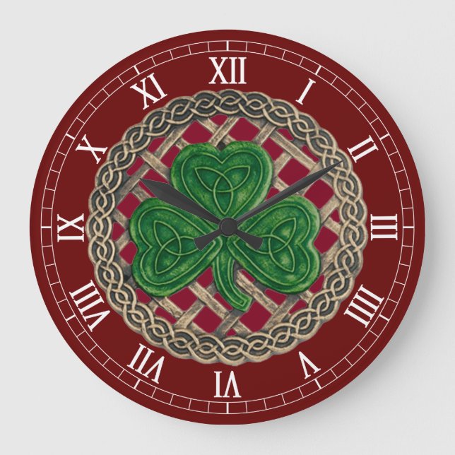 Grande Horloge Ronde Le Roman Numerals Clock (Recto)