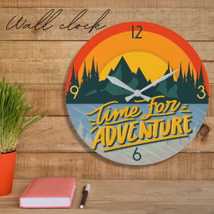 Grande Horloge Ronde Le temps de l'aventure