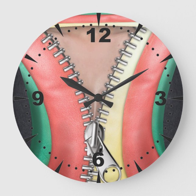 Grande Horloge Ronde Leatlook (Recto)