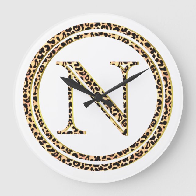 Grande Horloge Ronde Leopard N (Recto)